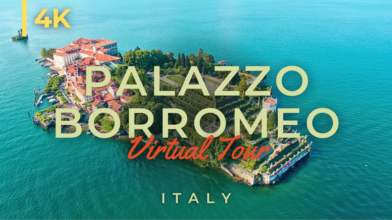 Tour of the breathtaking Borromeo Palace on Isola Bella, Lake Maggiore | 4K Palazzo Borromeo