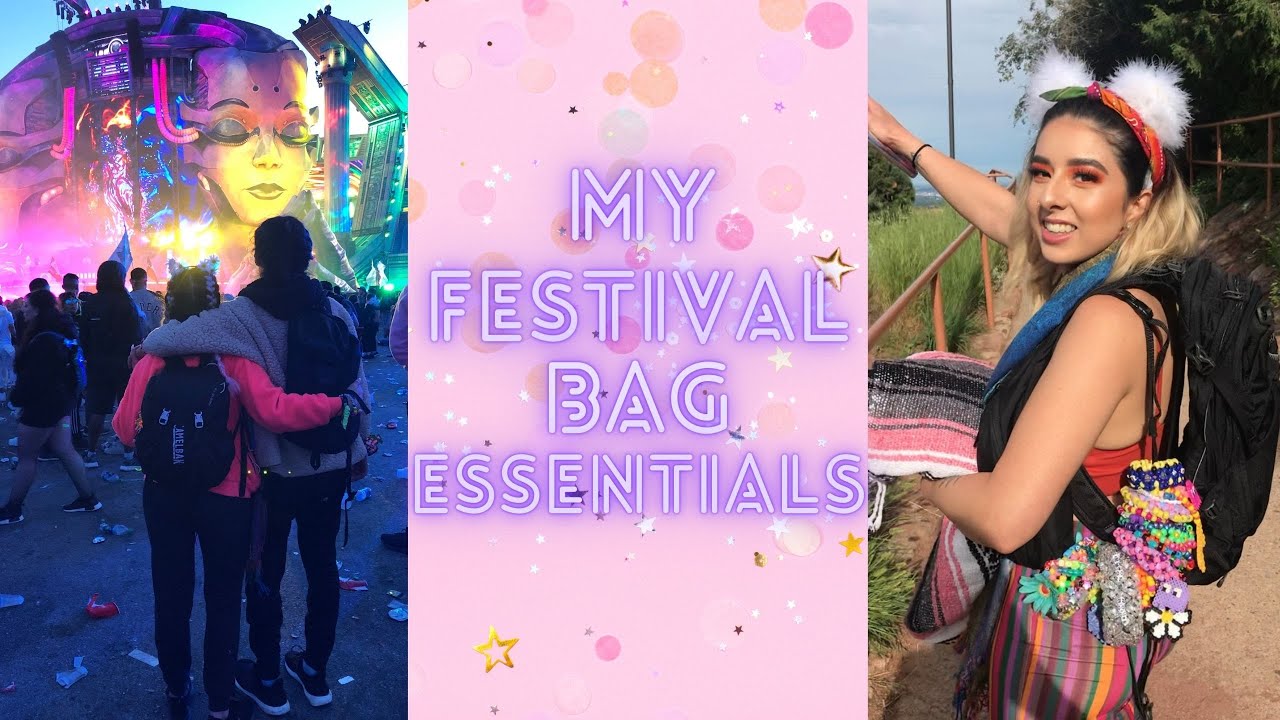 What's in my festival bag? | My 2021 Festival Essentials!