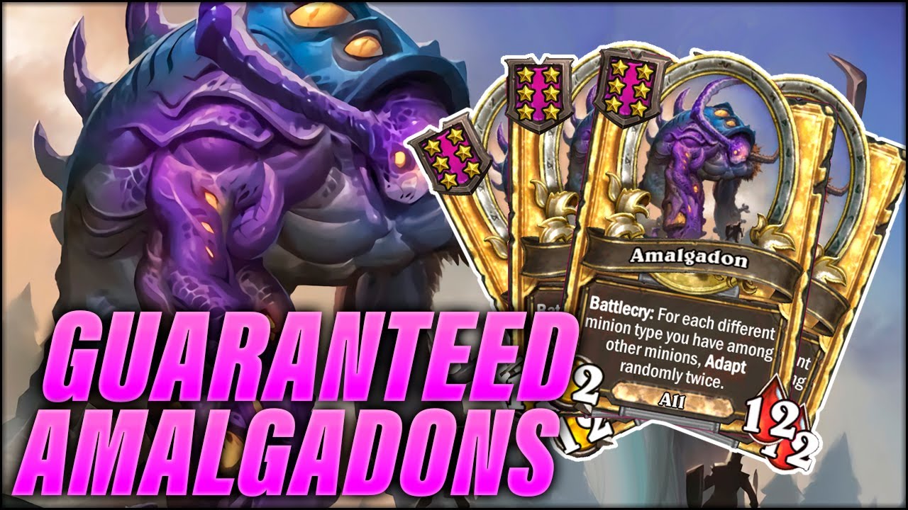 A Guaranteed Way to Find Amalgadons | Dogdog Hearthstone Battlegrounds