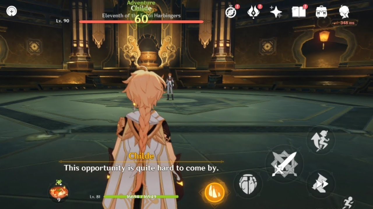 Solo Traveler (geo) VS Childe!!!