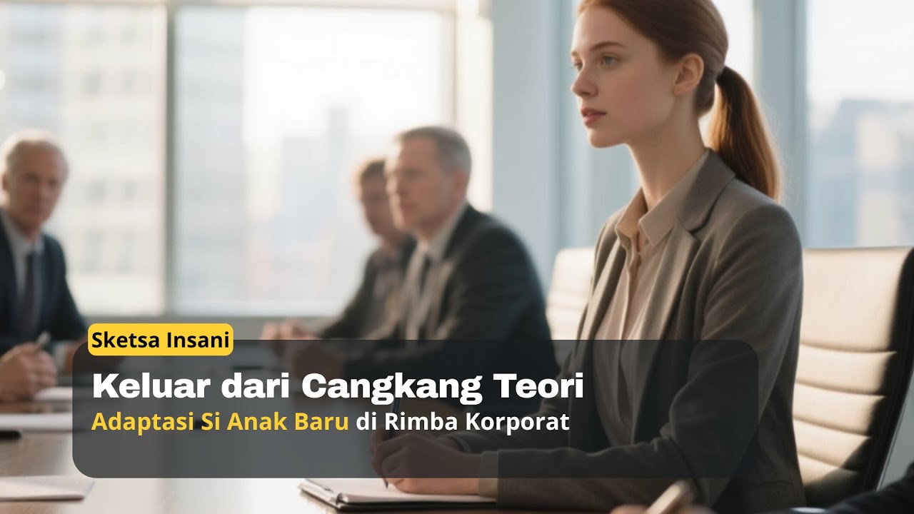 Keluar dari Cangkang Teori: Adaptasi Si Anak Baru di Rimba Korporat