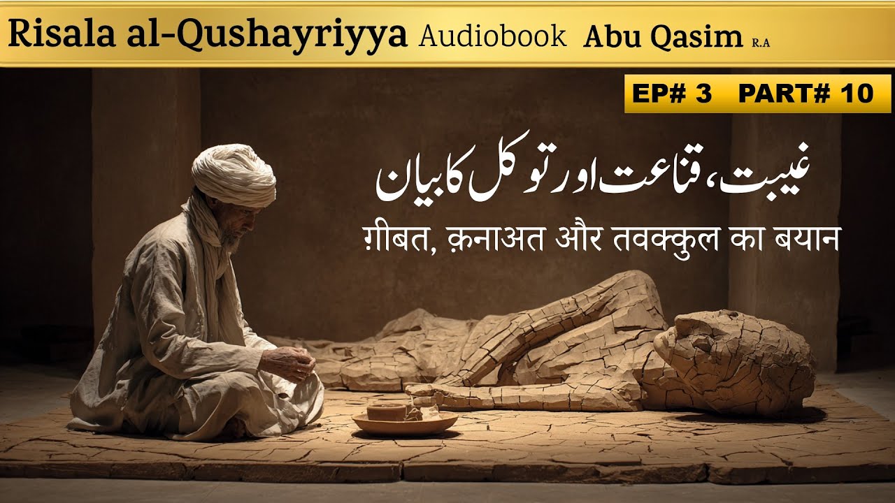 Gheebat, Qana'at aur Tawakkul ka Bayan | Ch 3 Part 10 | Risala Qushayriya | Hazrat Abu Qushayri RA