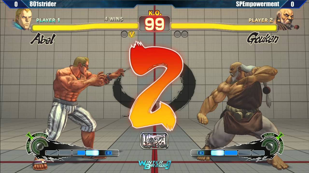 Winter Brawl 9 - USF4 - Top 32 - 801 Strider (Abel) vs SPEmpowerment (Gouken)