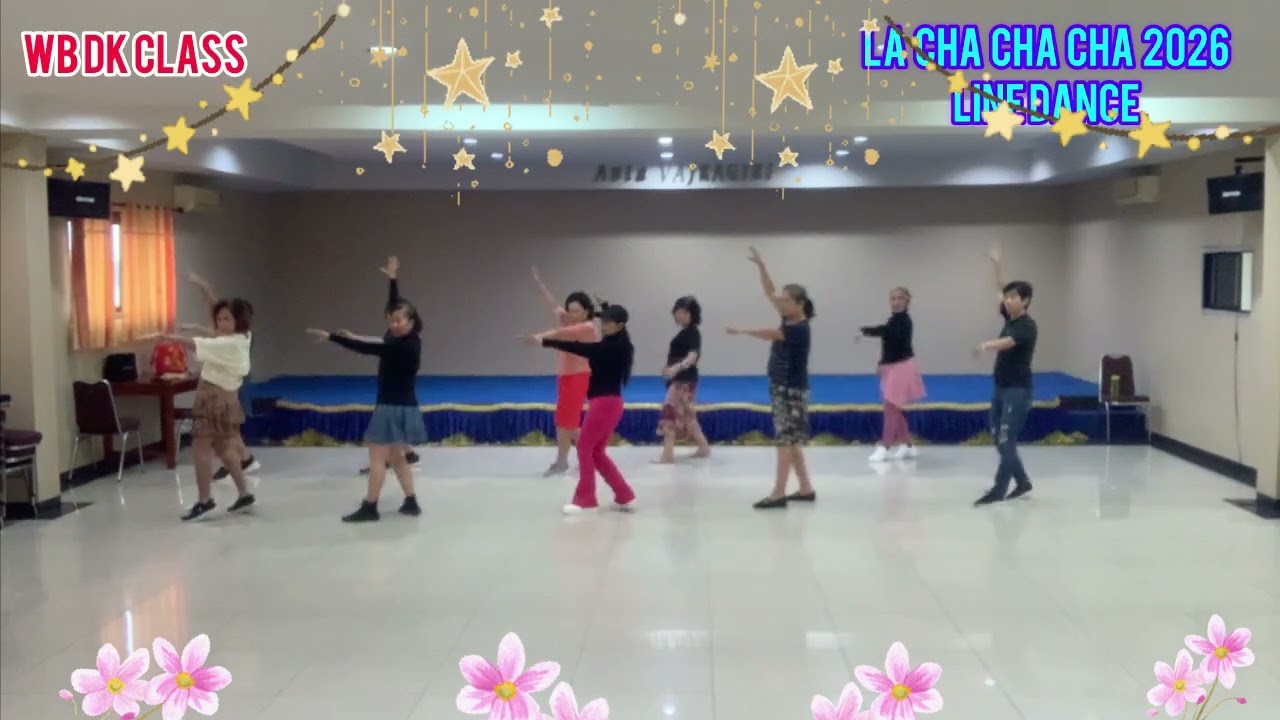 La Cha Cha Cha 2026 Line Dance / Choreo : Adelaine Ade (Ina) - January 2026 / WB-IndahBohayClass