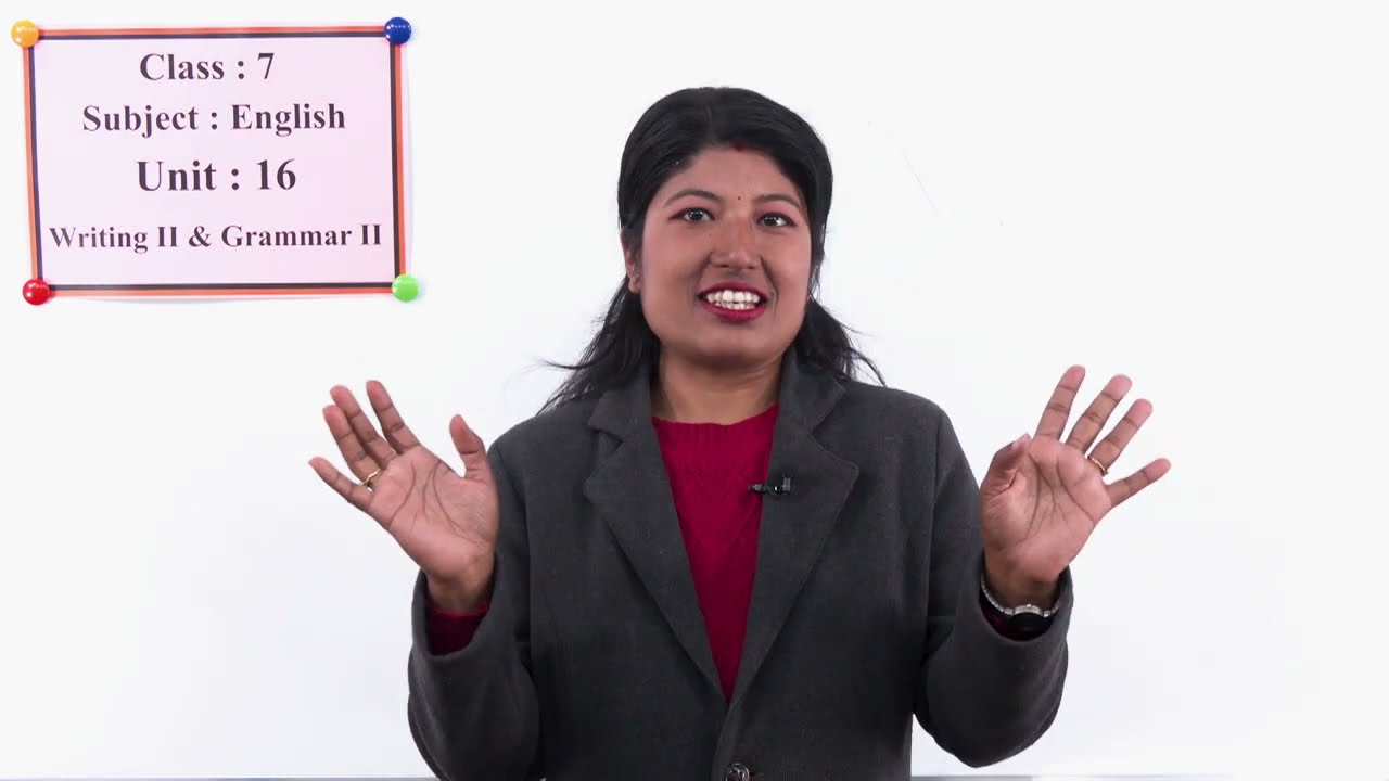 75 Class 7 English Unit 16 Writing II and Grammar II