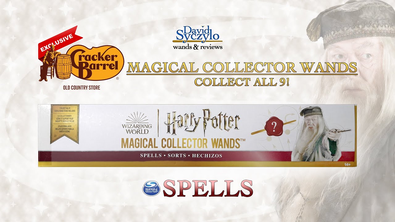 Magical Collector Wands, Spells - Cracker Barrel Exclusive (USA) 2025