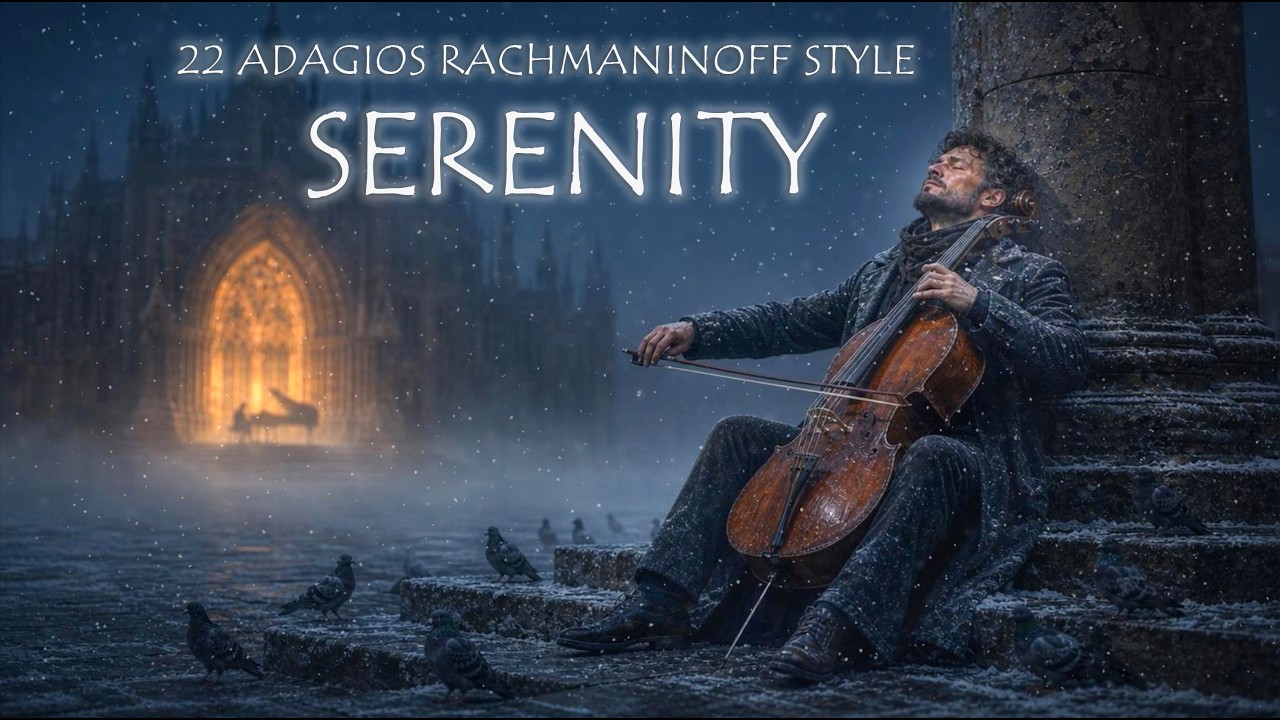 22 Beautiful Serenity Adagios That Will Touch Your Soul | Rachmaninoff Style Classical Music