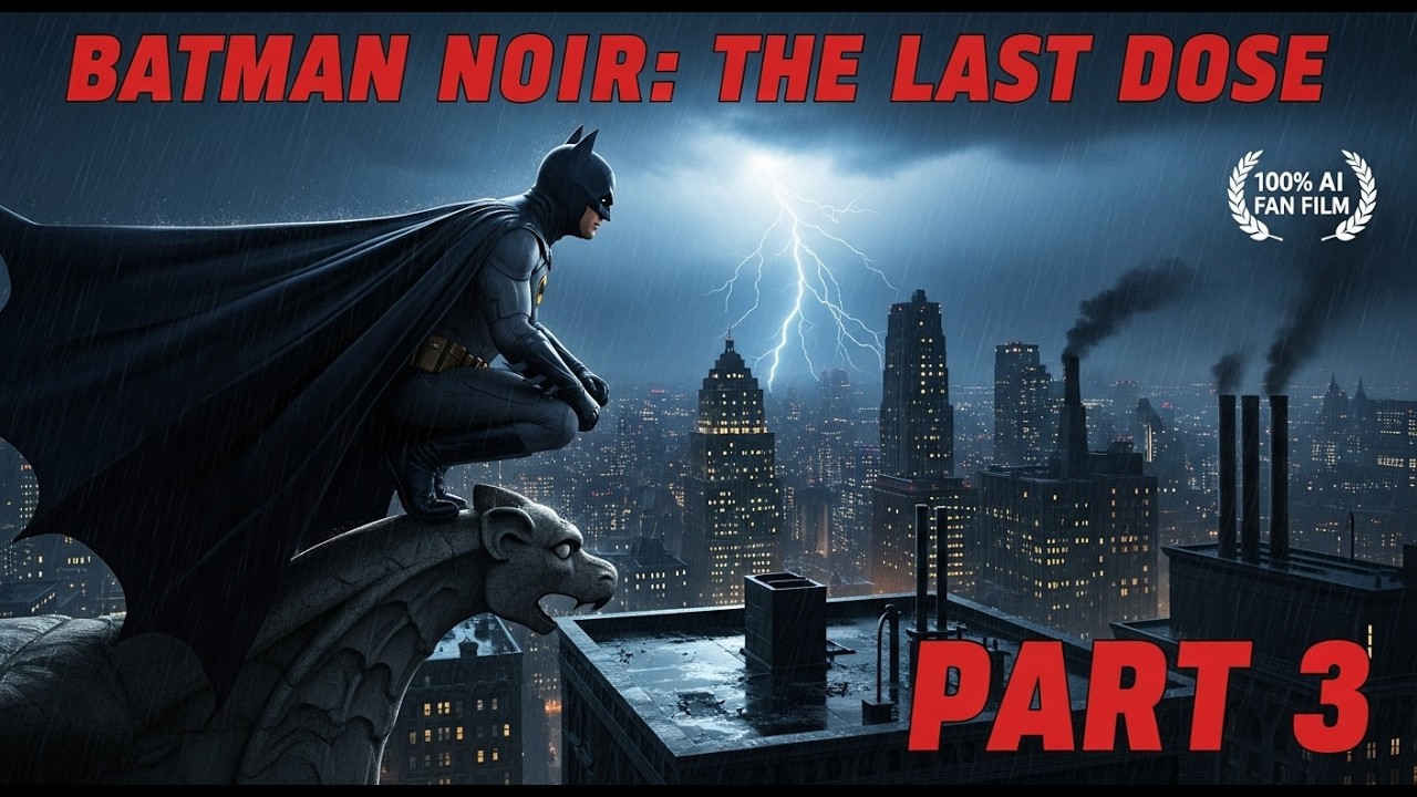 AI Brings Batman Noir to Life | AI Fan Film | The Final Dose | Part 3