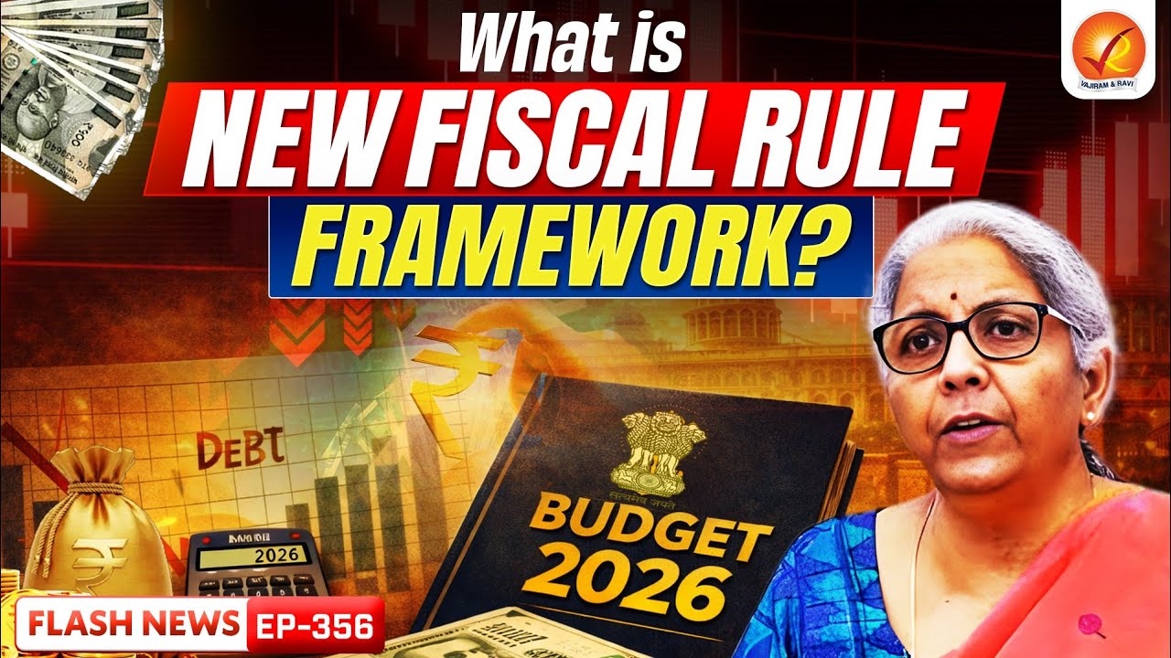 Budget 2026–27: New Fiscal Rules Explained | Debt-GDP Shift | UPSC Economy