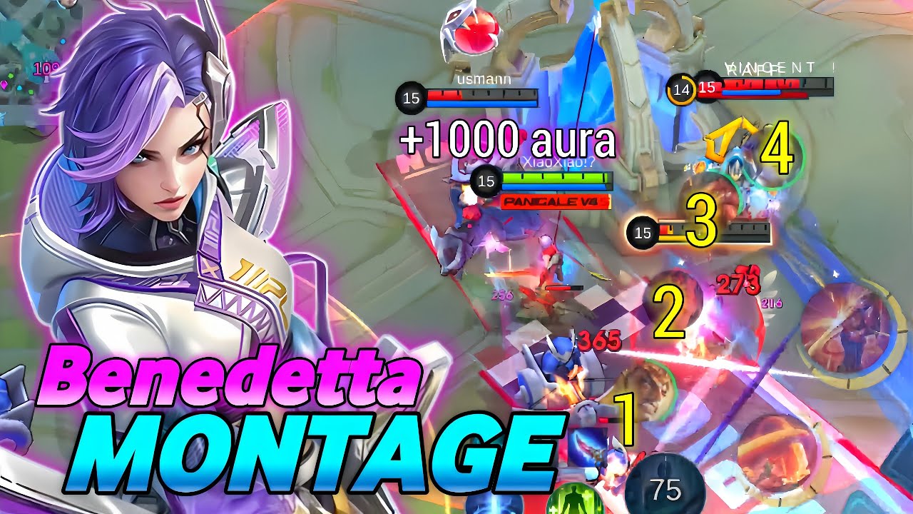 +1000 AURA BENEDETTA MONTAGE 2025‼️Epic Moments