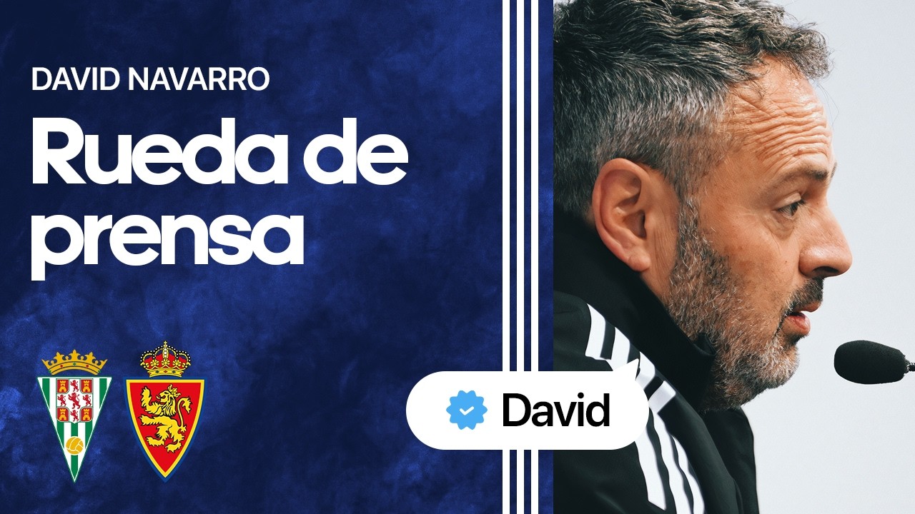 DIRECTO | David Navarro en rueda de prensa | Real Zaragoza