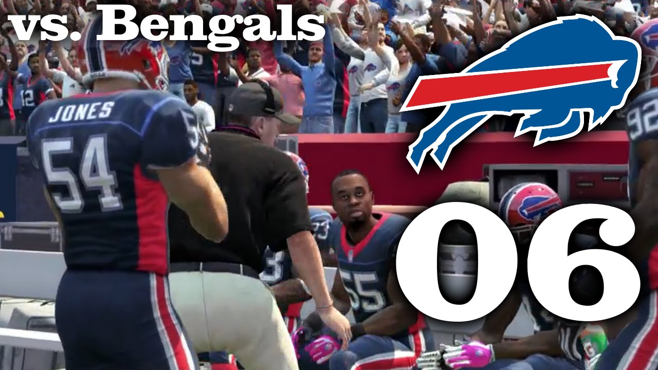 Madden 16 Bills Connected Franchise: Week 6 vs. Bengals [Season 1]