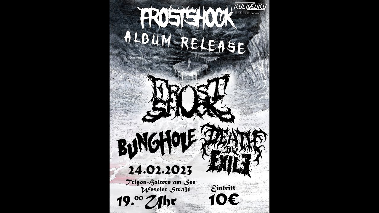 Frostshock Album Release - Live aus dem Trigon Haltern