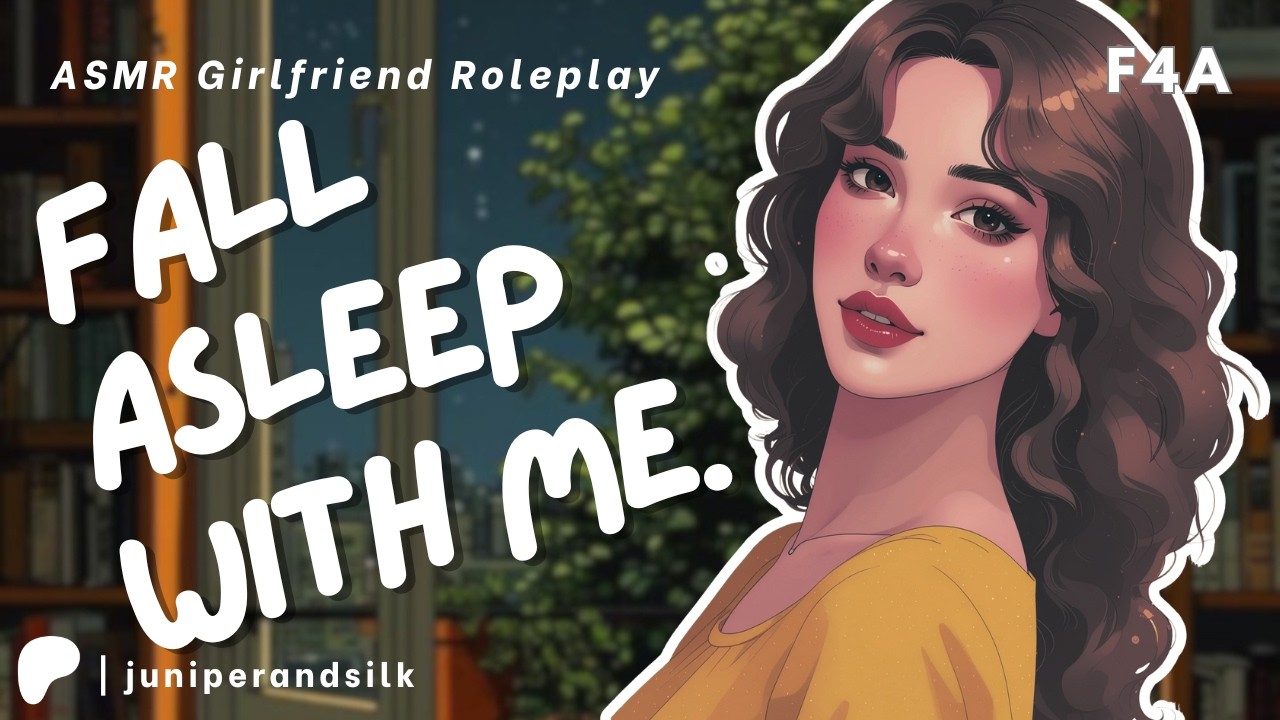 ASMR | Girlfriend holds you after a bad day (comfort, cuddles, sleep aid, rain sfx, F4A)