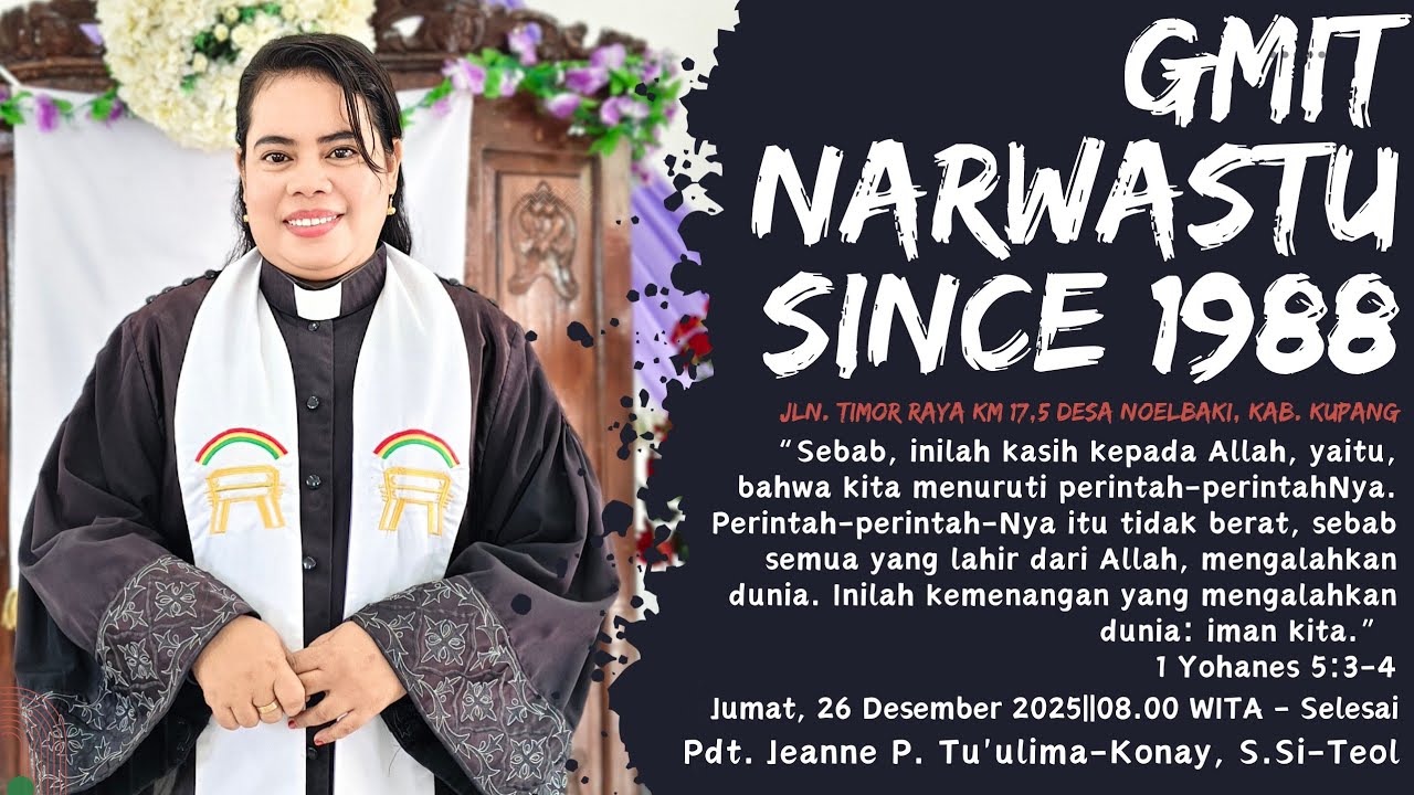 Taat dan Setia: Buah dari Iman||Lukas 2: 21-40||261225