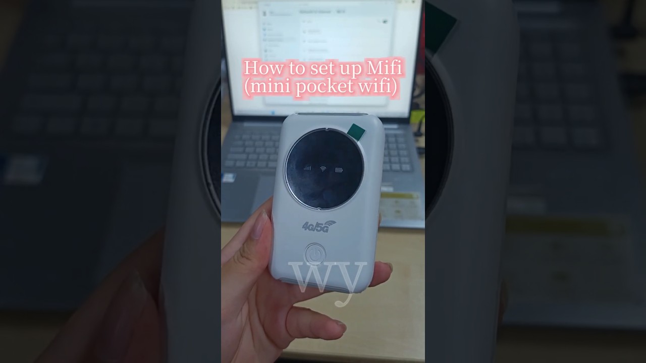 How to set up Mifi #wifi #setup #routersetup #pocket #tutorial