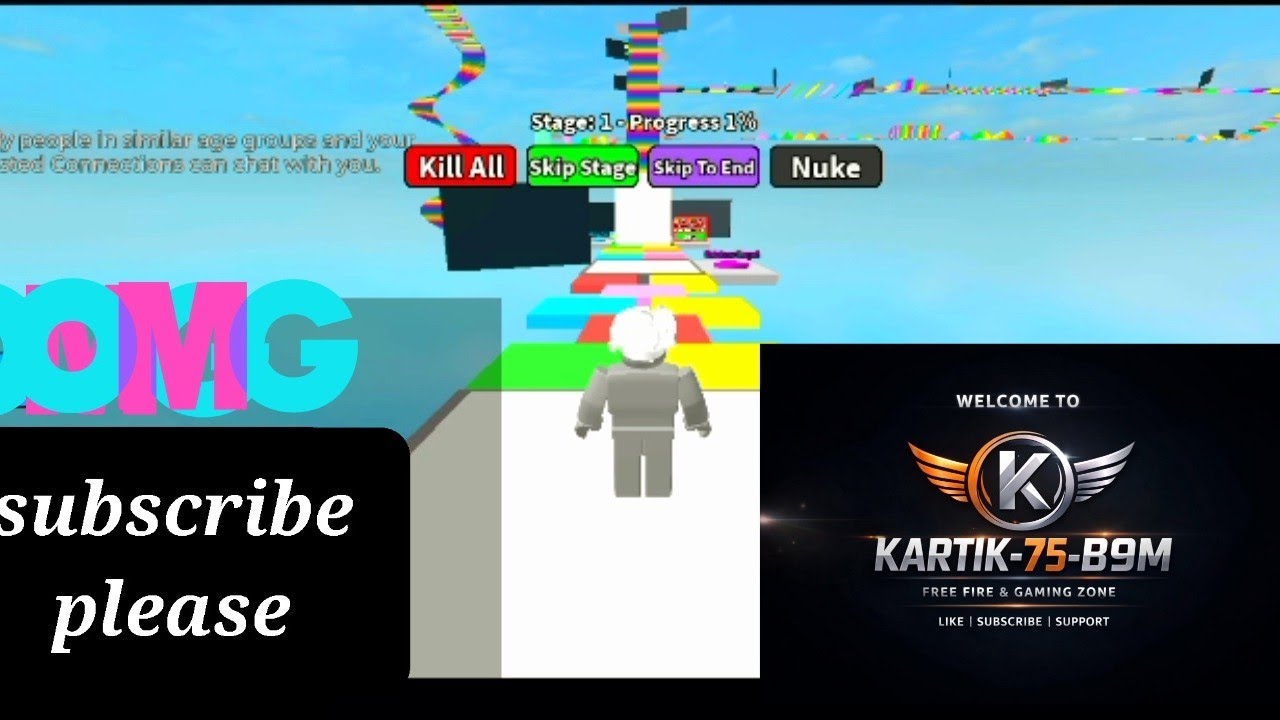 Op roblox obby watch to end