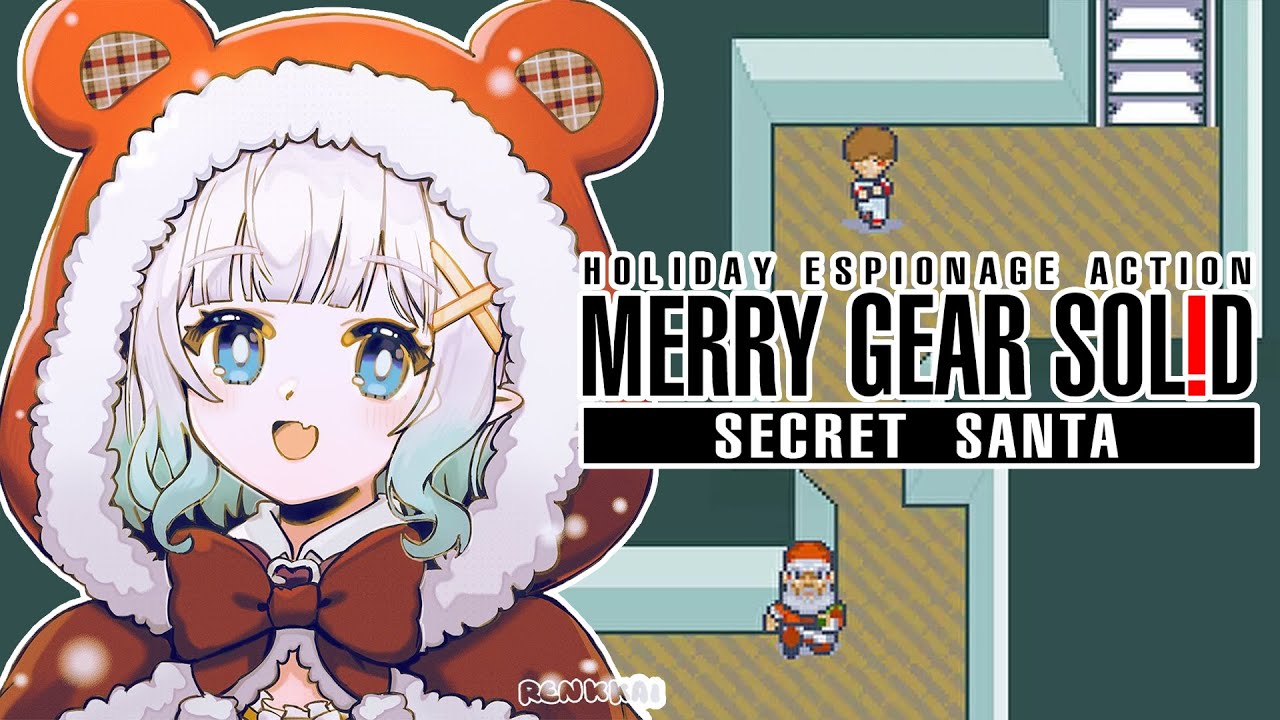 【MERRY GEAR SOLID】Metal Gear Christmas fan game!!! Ho ho ho!【Maid Mint Fantome】