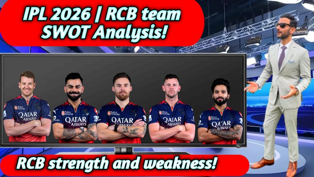 IPL 2026 | Royal challengers Bangalore team Analysis! IPL 2026 RCB team strength and weakness