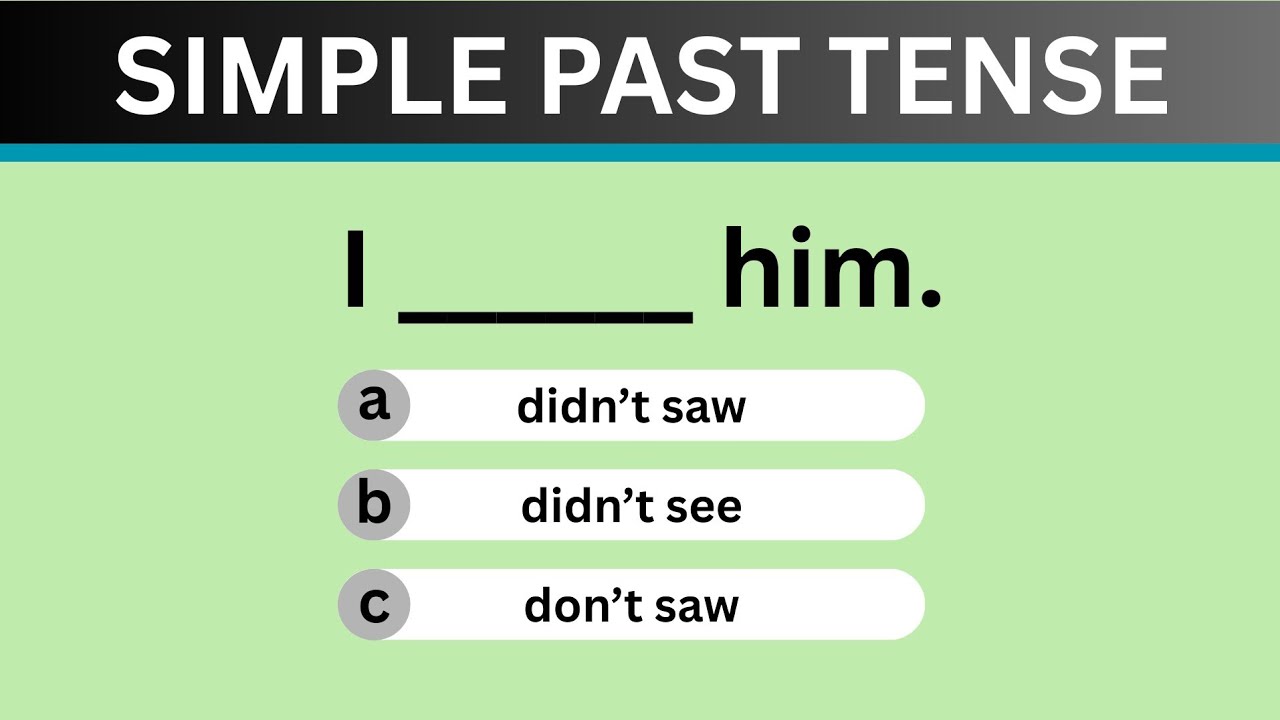 SIMPLE PAST TENSE CHALLENGE 🔥⚡️ | WHO CAN GET 20?! 🤔 | 20 ENGLISH QUESTIONS  