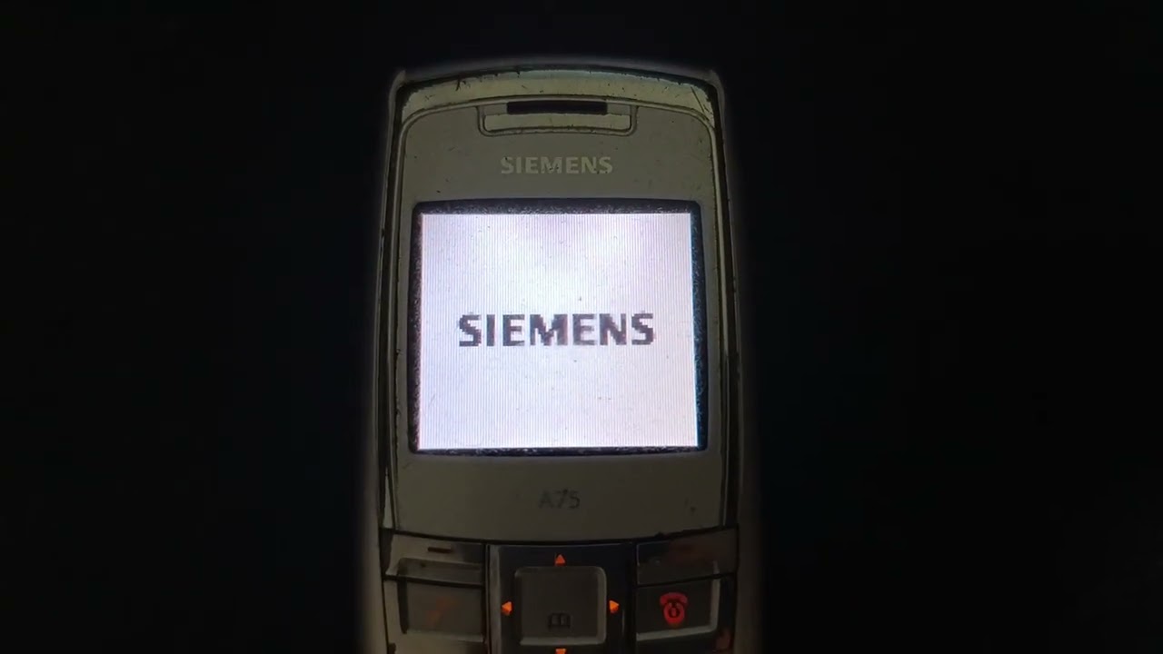 Siemens A75 (Запуск)