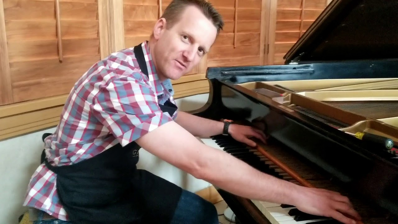 How to: Remove Steinway Grand Piano Fallboard
