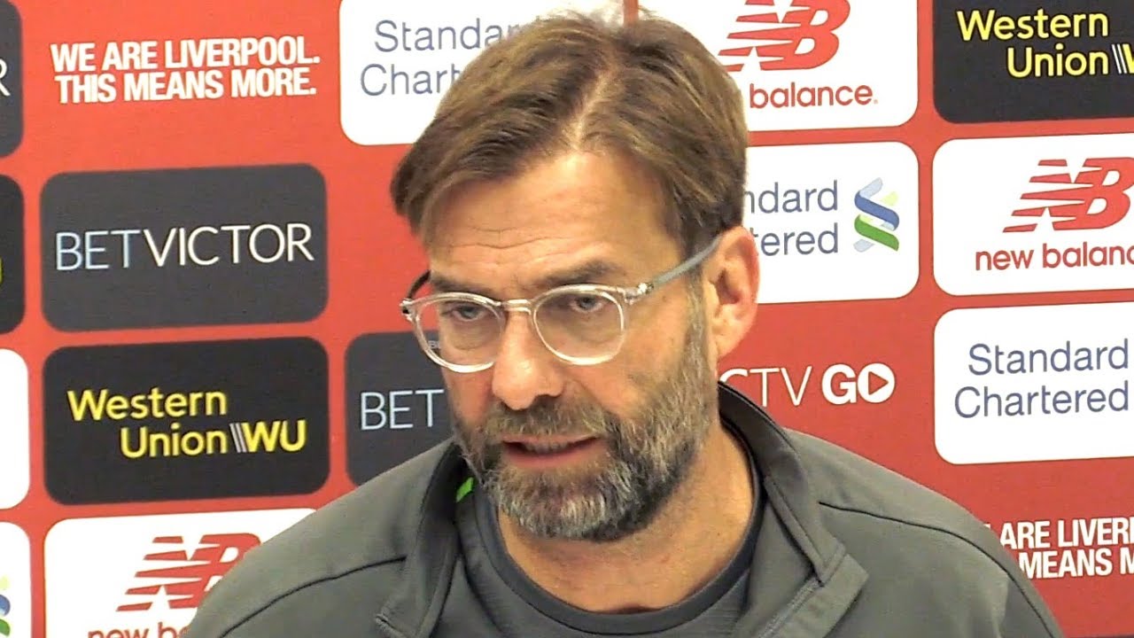 Jurgen Klopp Embargoed Pre-Match Press Conference - Liverpool v Newcastle - Premier League