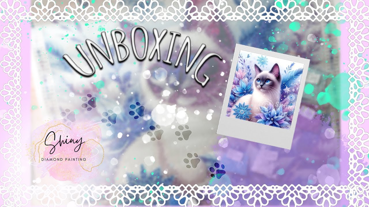 💎 Mein ERSTES BILD von SHINY DIAMOND PAINTING 😍💎 und dann so ein Besonderes 😍 | UNBOXING