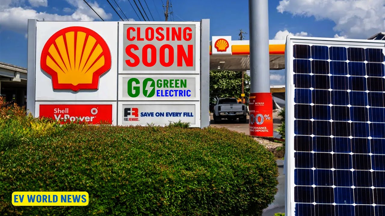 Shell is Closing 1000 Gas Stations and adding Chargers