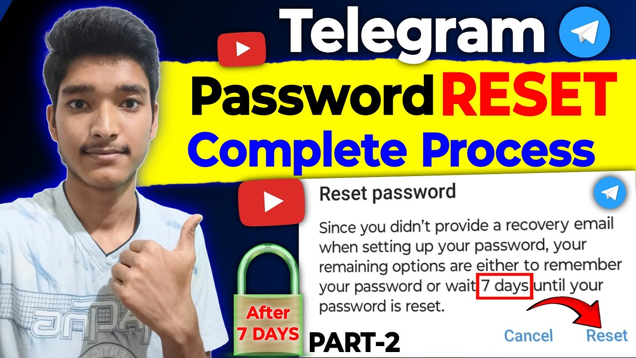 How to recover telegram two step verification password | Telegram two step verification | Telegram