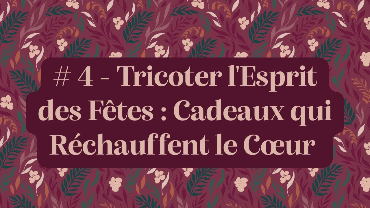 Stitch n' Witch - Épisode 4 : Tricoter l'Esprit des Fêtes