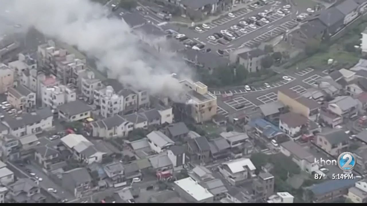 33 dead at well-known anime studio, Kyoto Animation