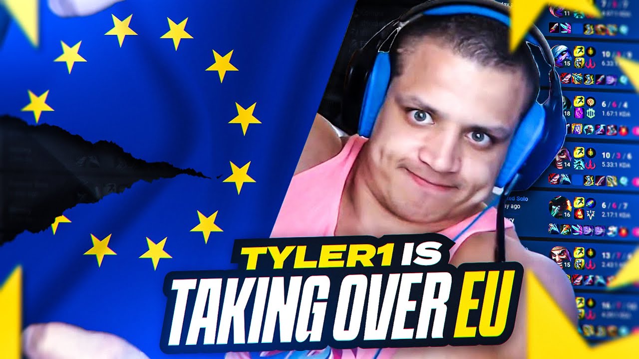 IS NA SUPERIOR EU? TYLER1 INVADES EUW