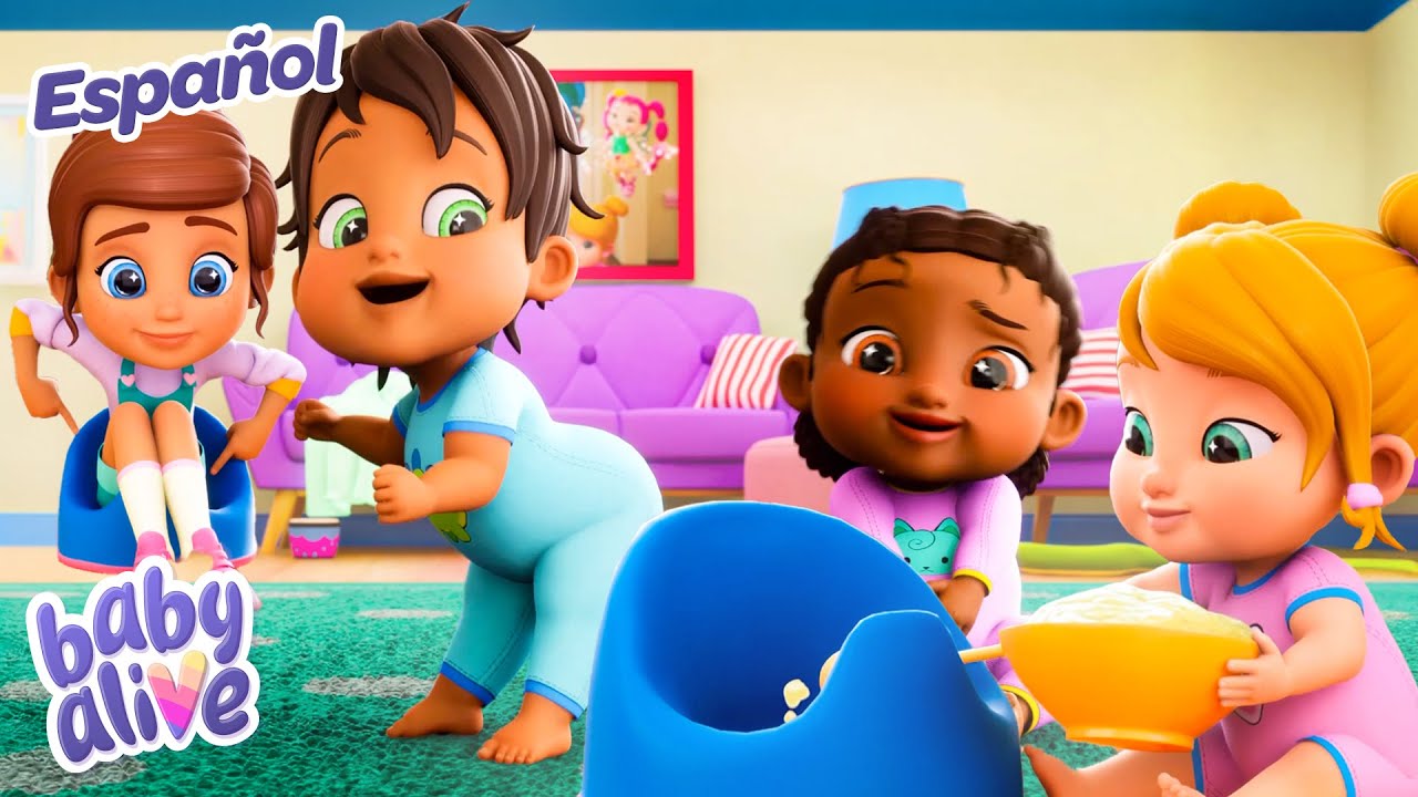 ¡Es Hora De Ir Al Baño! | Baby Alive en Español | ⭐️ Animación para niños | Videos de bebes