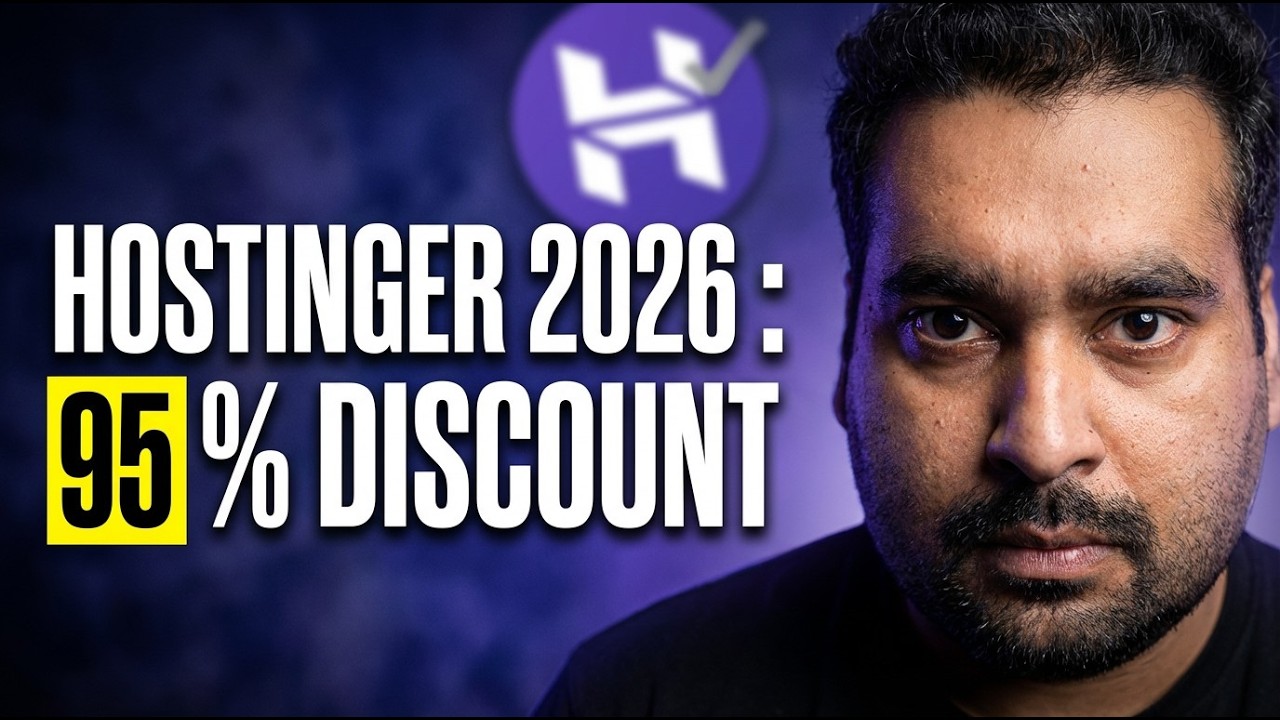 How to Claim 95% OFF Hostinger in 2026 (Works Today) ✅ Coupon Code Discount [NEW]