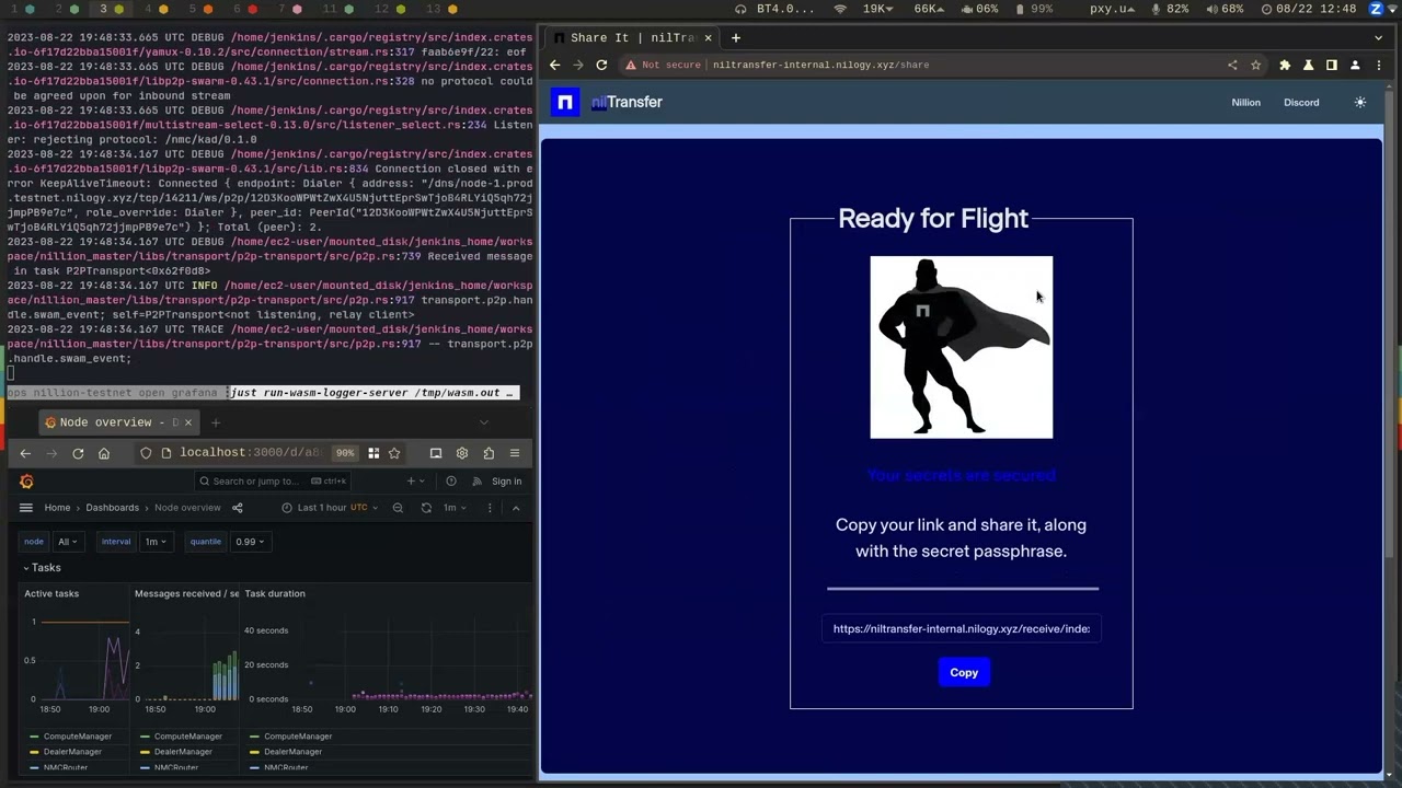 Nillion: Introduction to NilTransfer - Proof of Concept Demo