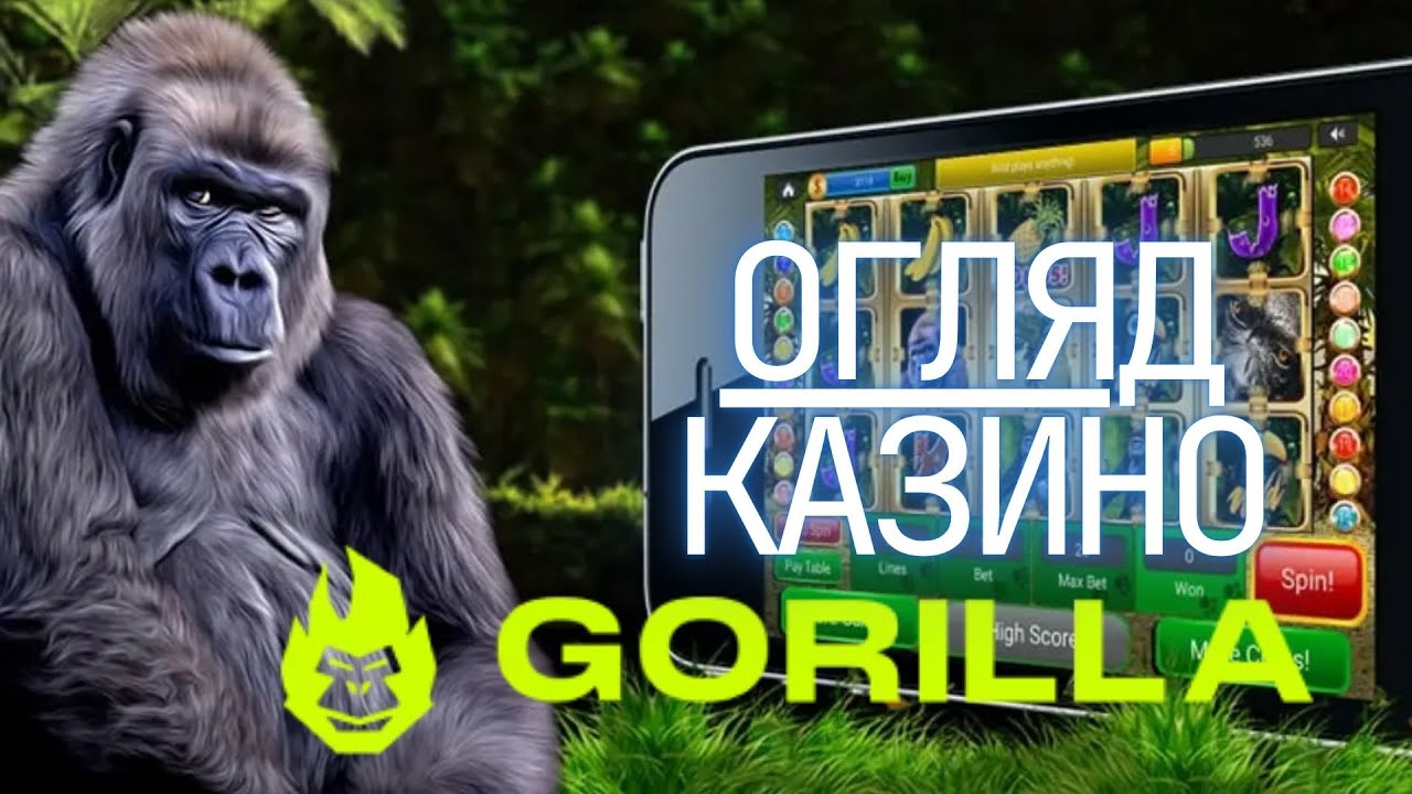 GORILLA КАЗИНО - ОГЛЯД⚡️ КРАЩІ УМОВИ ДЛЯ ПОЧАТКУ ГРИ В GORILLA КАЗИНО ОНЛАЙН