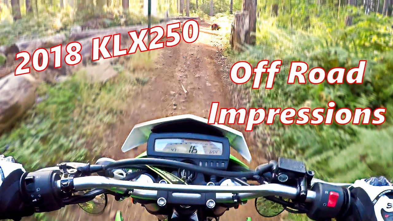 KLX250 Playing in the DIRT | Off Road Impressions