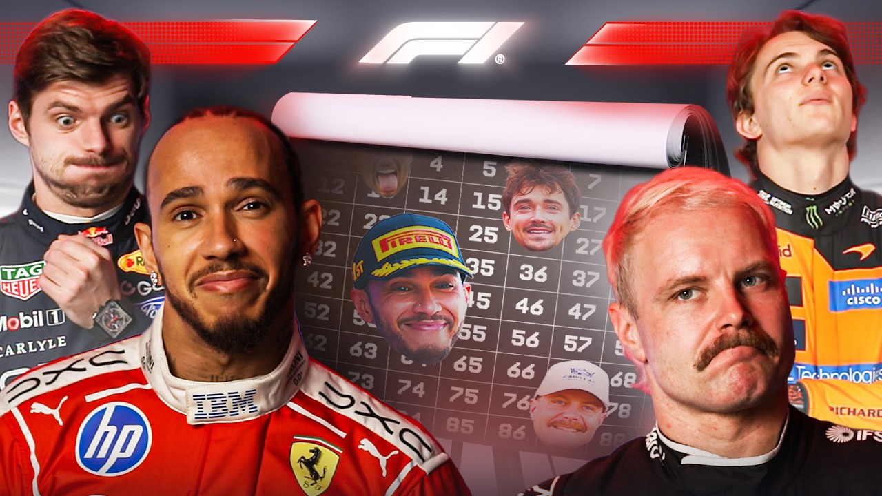 The Driver Number Challenge! | Grill The Grid 2026 | Episode 2