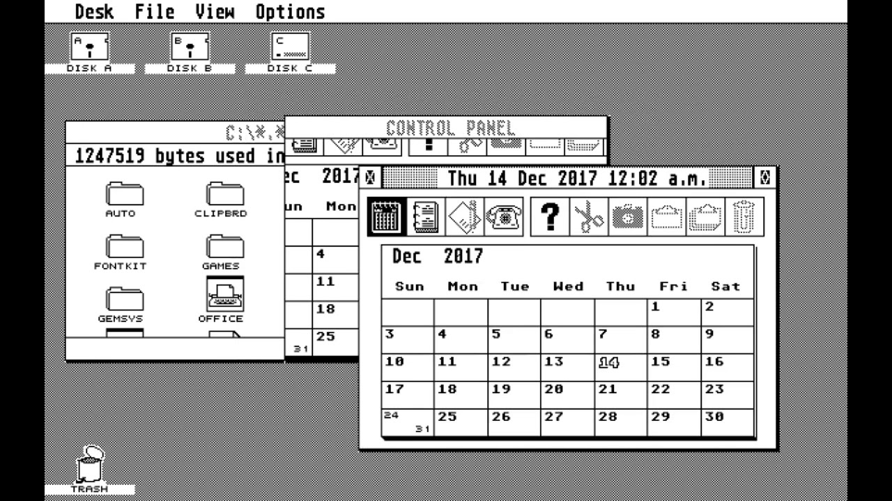 EmuTOS. A quick look at the Open Source TOS replacement for Atari ST Computers and Clones