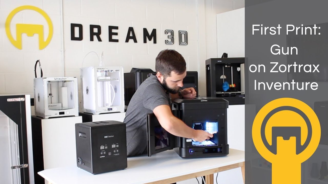 3D Printing A Gun | Zortrax Inventure | Dream 3D