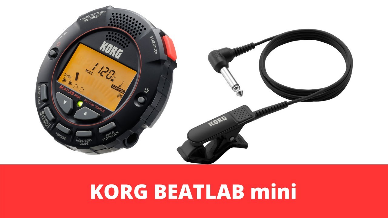 Análise Metrônomo KORG BEATLAB Mini