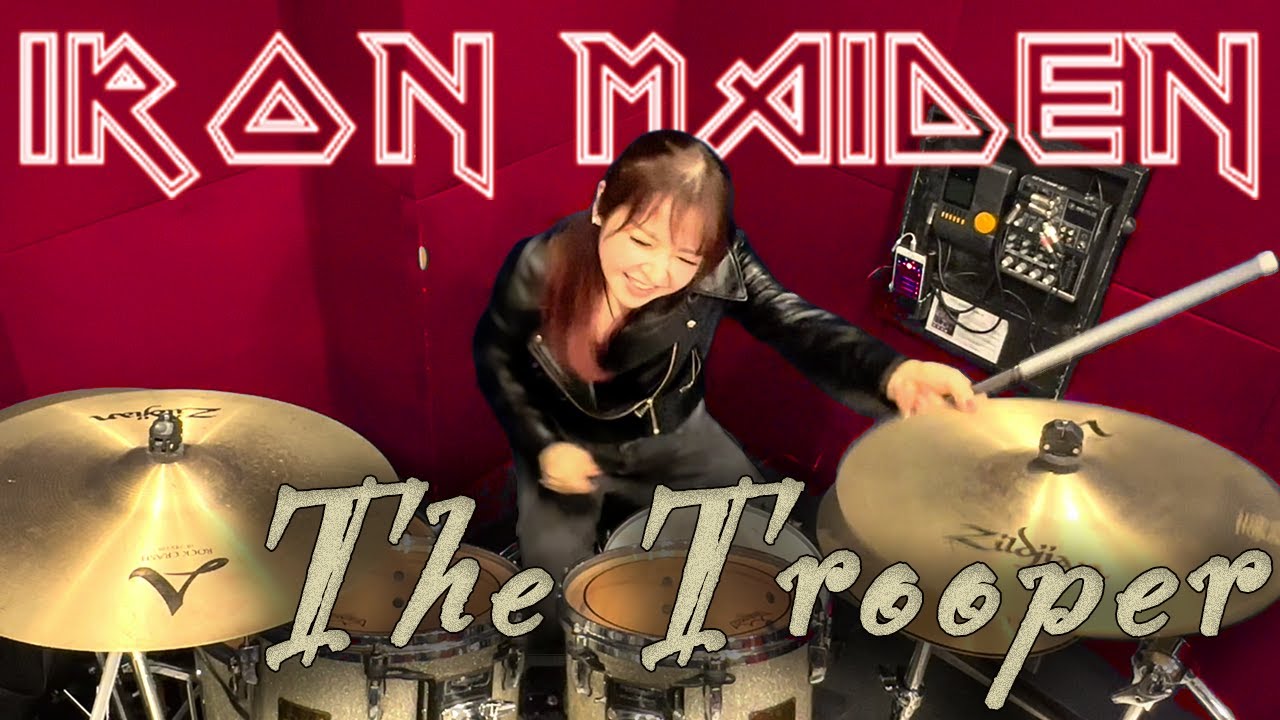 【Drum Cover】Iron Maiden「The Trooper」ドラム叩いてみた