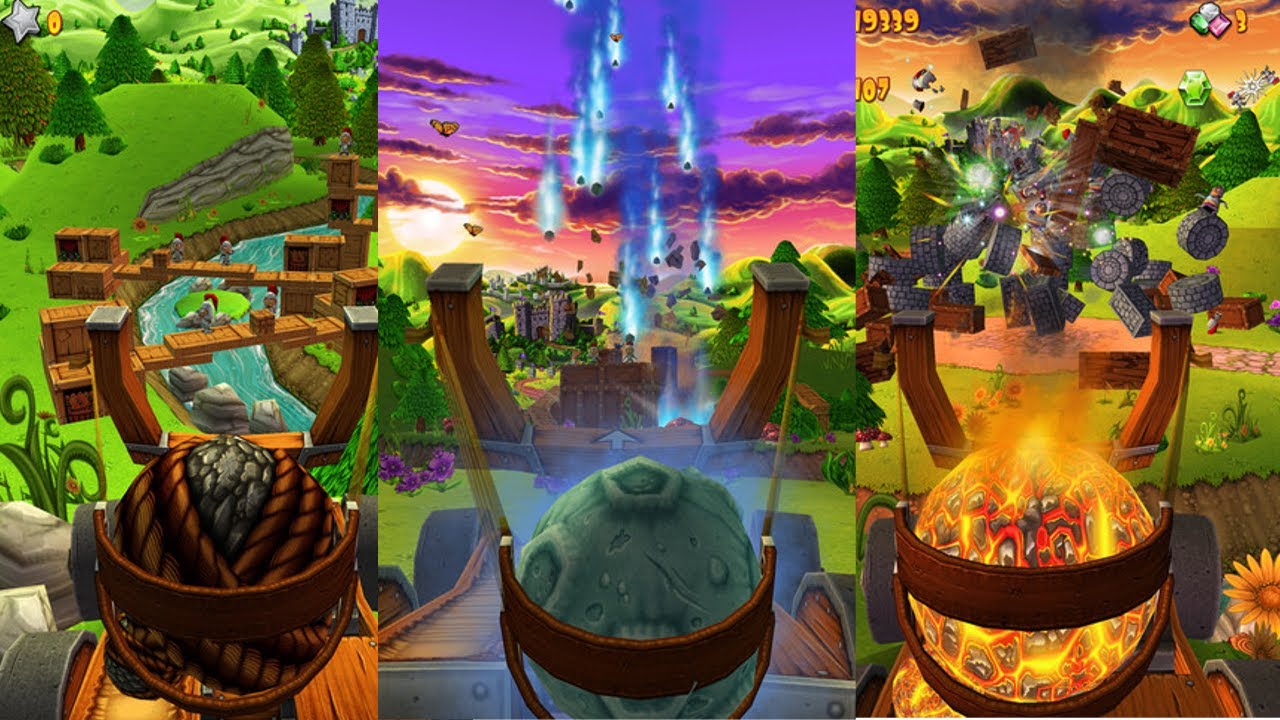 Catapult King App Review iPhone/iPod/Ipad with Gameplay Universal