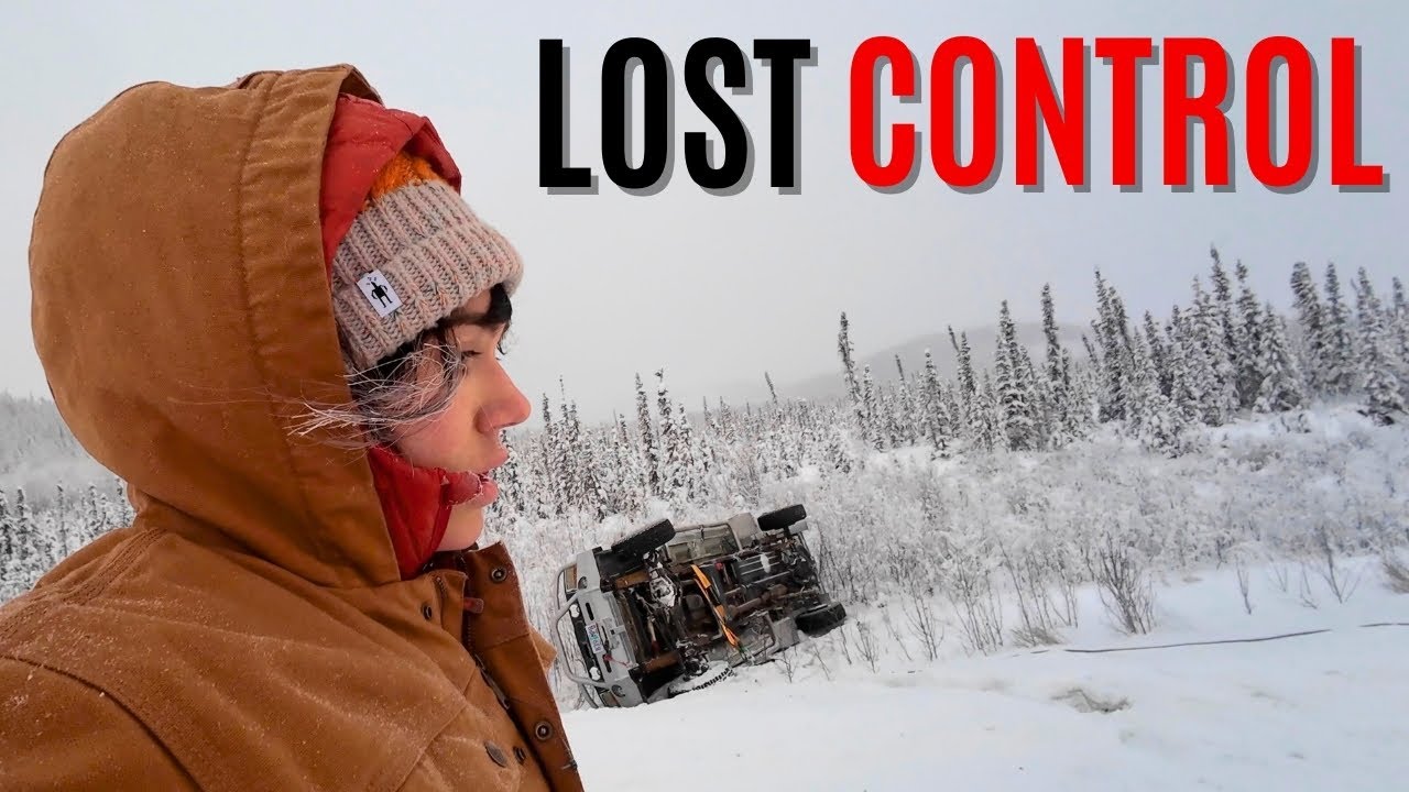 Stranded on the Alaska Highway in -40°F After Rolling My Truck