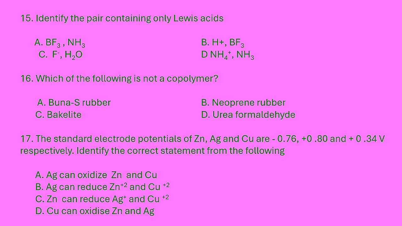ECET 2025 paper # Chemistry #education # ECET # Diploma # previous paper# soliutions #25/25 # video