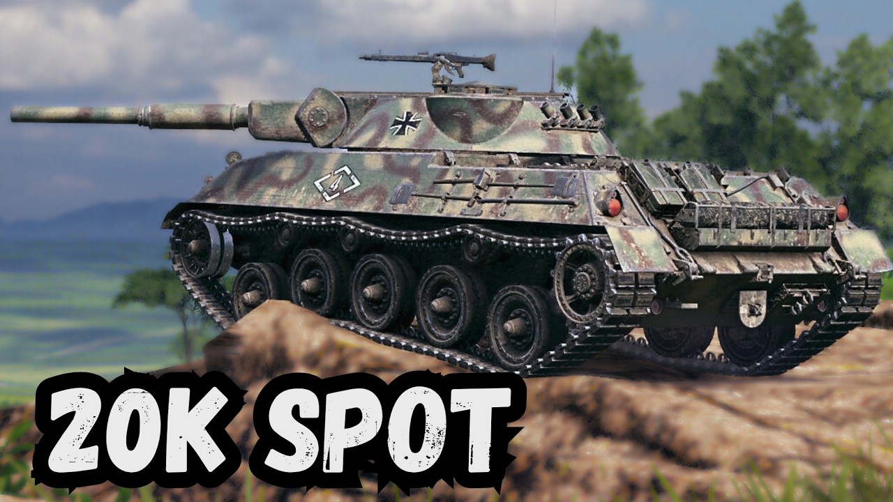 Rhm Pzw – 20K SPOT ! Wot 2.0