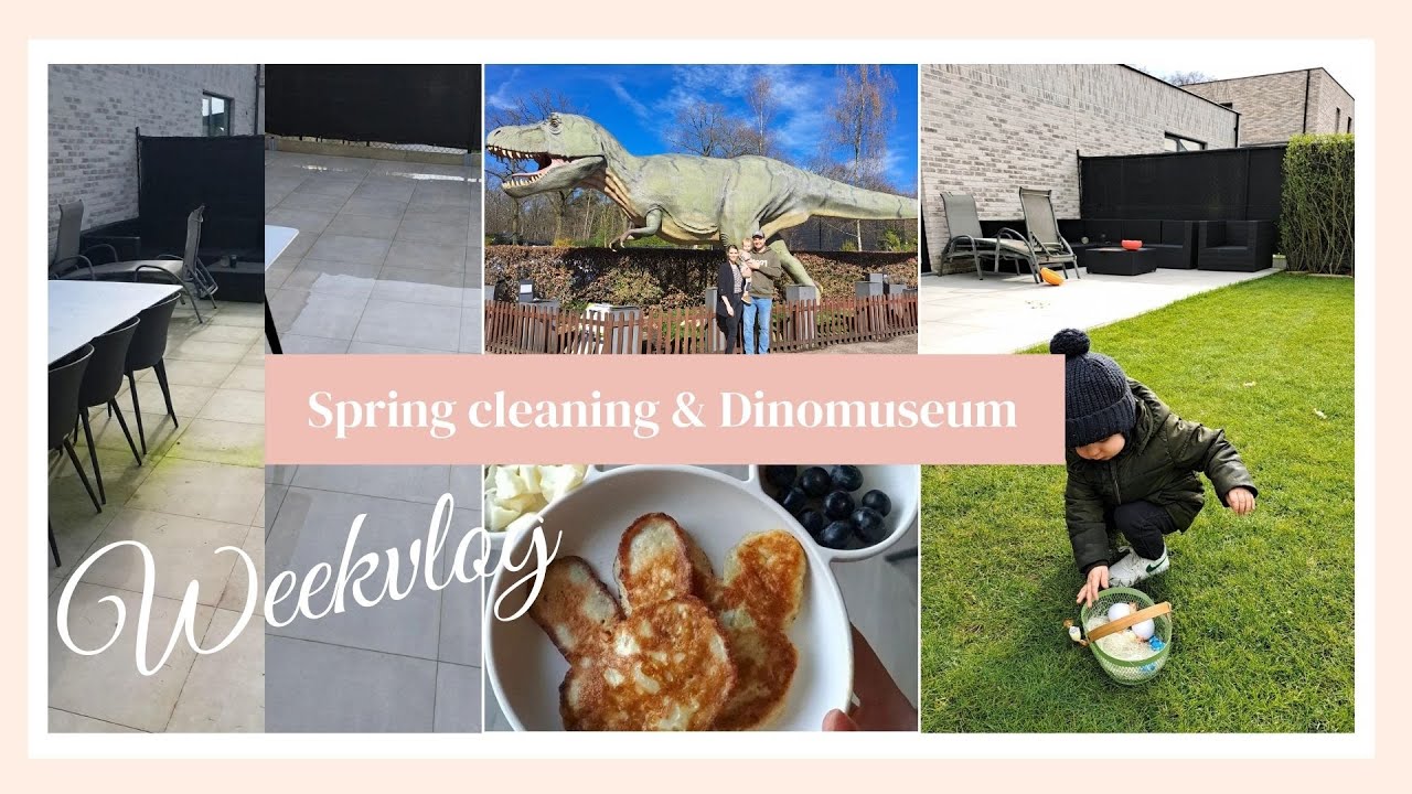 SPRING CLEANING & DINOMUSEUM! Weekvlog 2024 | MommyOfLouie