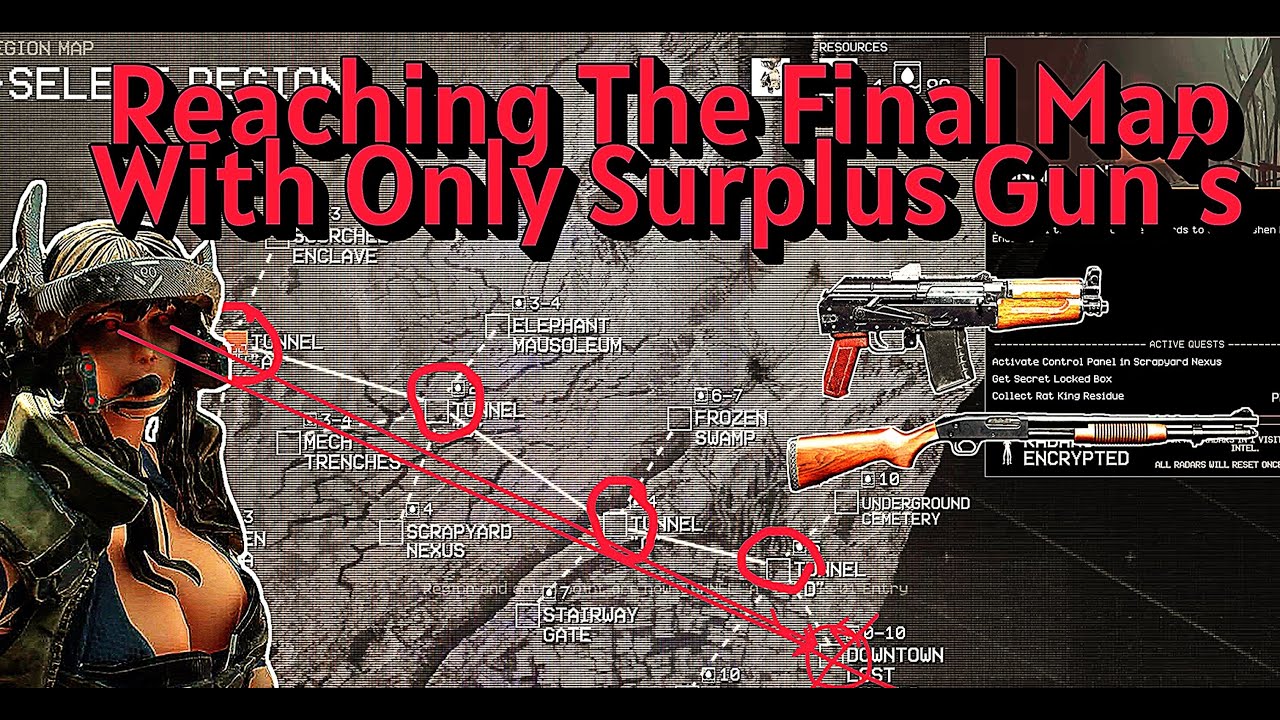 I Tried Reaching the Final Map Using ONLY Starter Gear