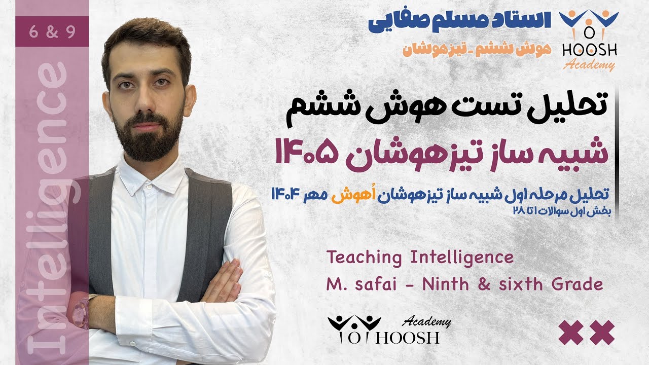 تحلیل مرحله اول شبیه‌ساز تیزهوشان پایه ششم - بخش اول